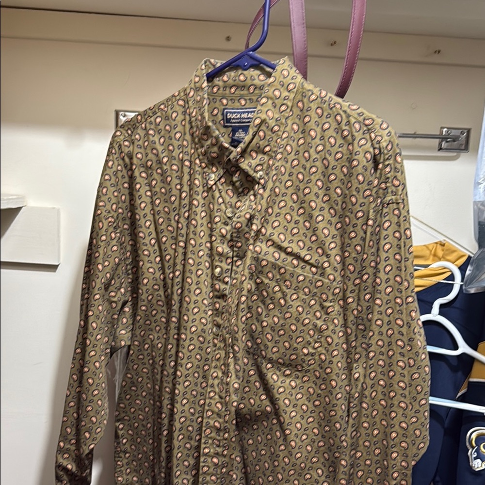 Duck Head Brown Casual Button Down Shirt